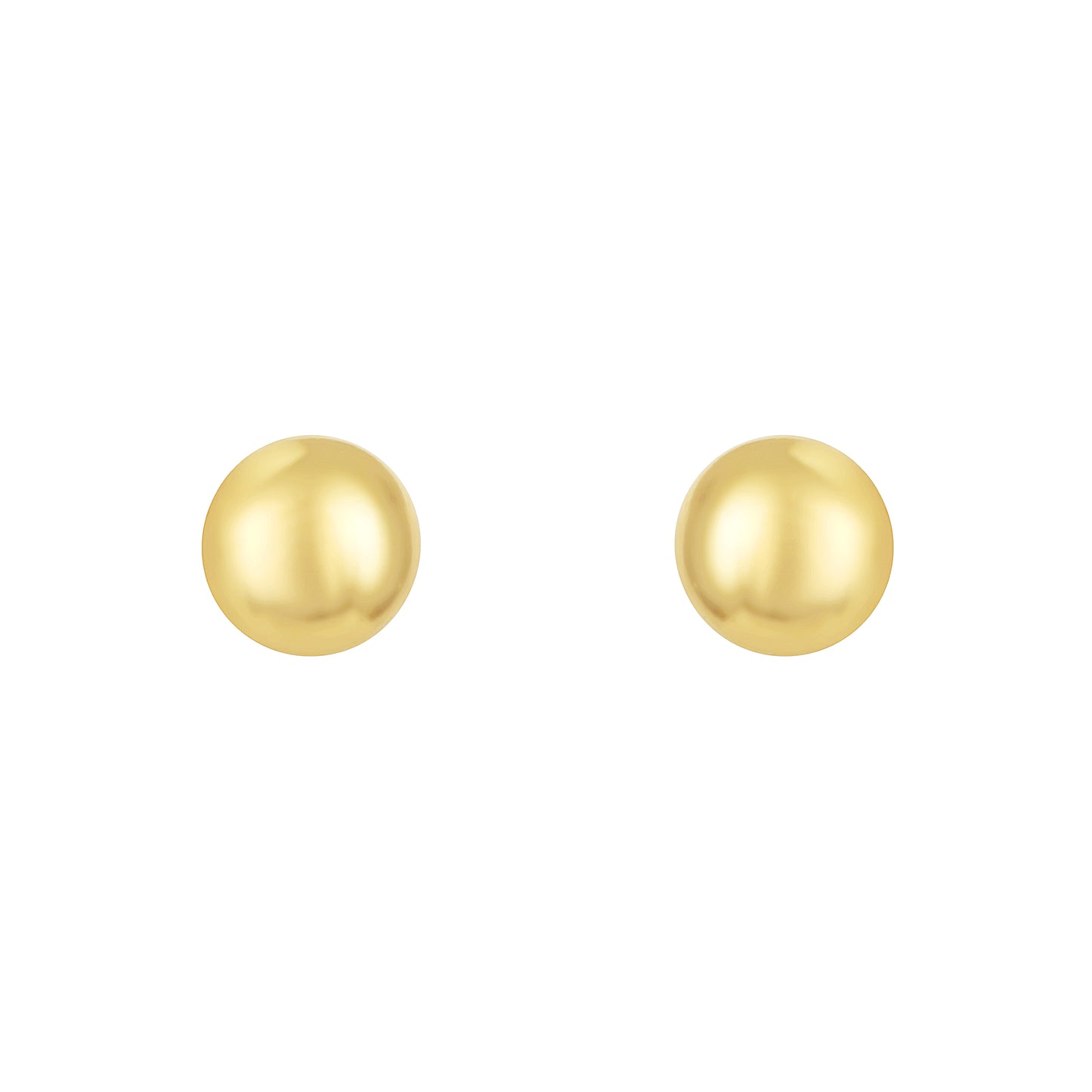 Round and Flower Design 18KT Gold Plated Set Of 3 Stud Earrings