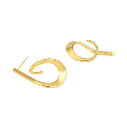 Geometric 18KT Gold Plated Dangle Earring