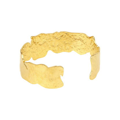 Voguish 18KT Gold Plated Adjustable Cuff Bracelet