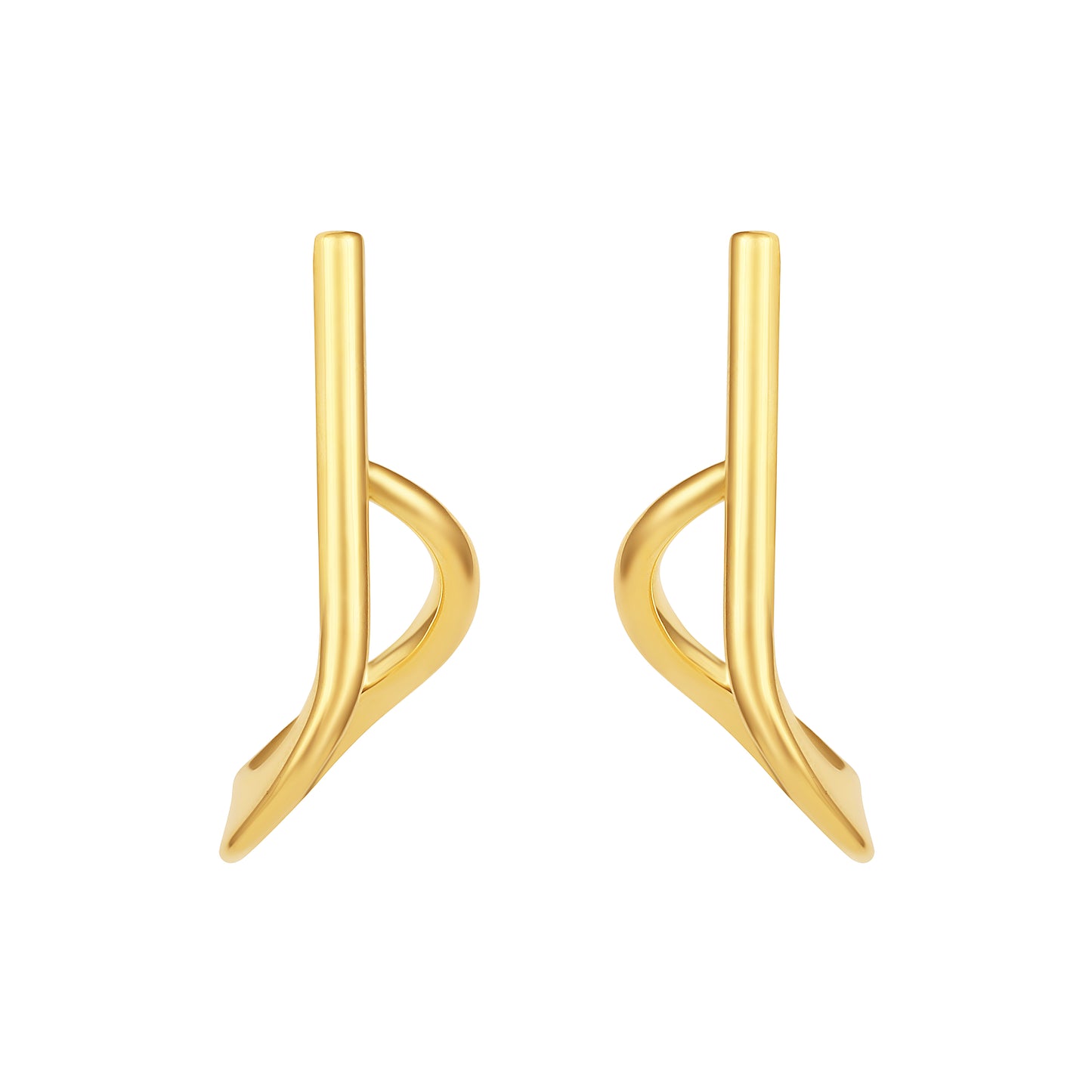 Geometric 18KT Gold Plated Dangle Earring