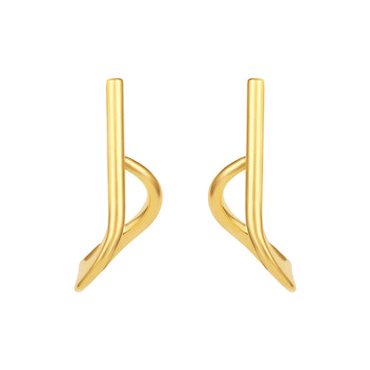 Geometric 18KT Gold Plated Dangle Earring