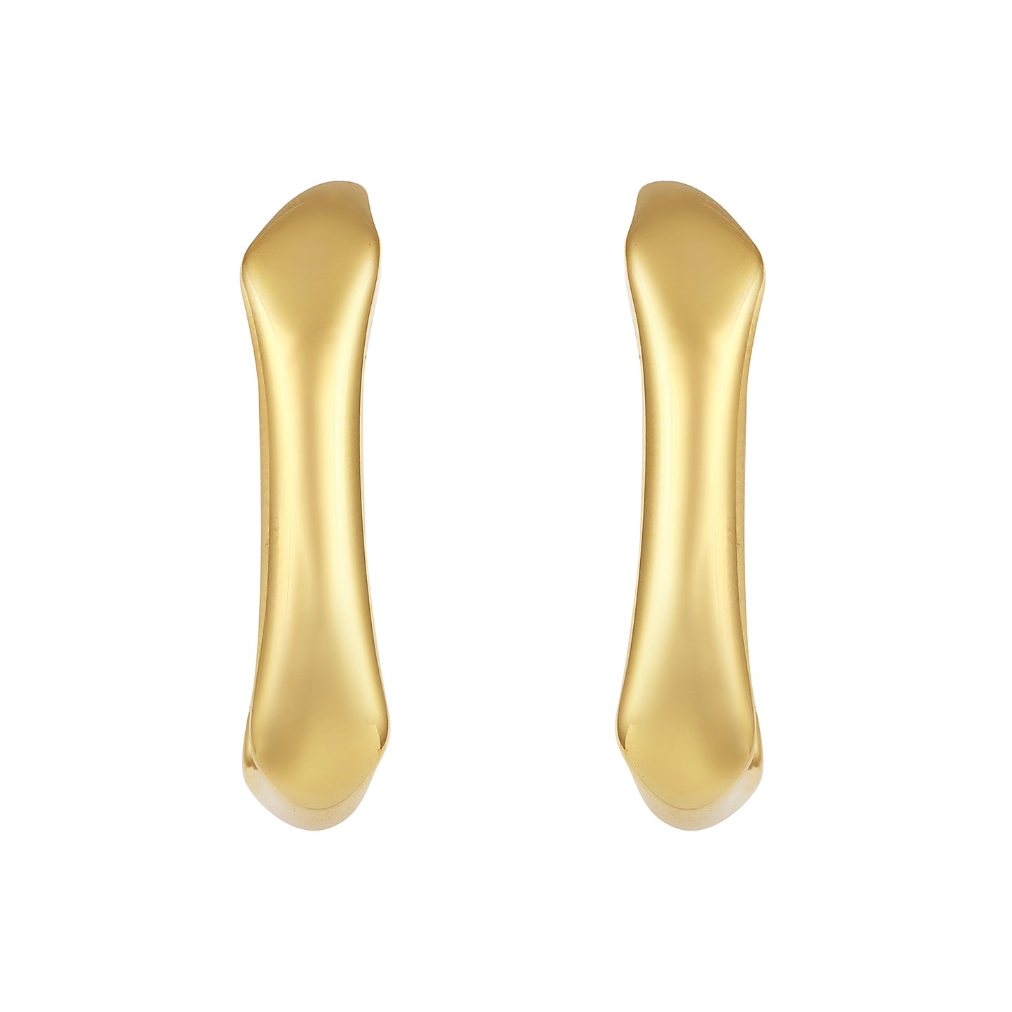 Voguish Square Shape 18KT Gold Plated Dangle Earring