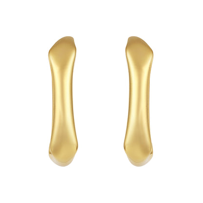 Voguish Square Shape 18KT Gold Plated Dangle Earring