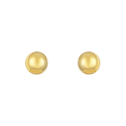 Heart-Stone Triangle Round 18KT Gold Plated Zircon Set Of 3 Stud Earring