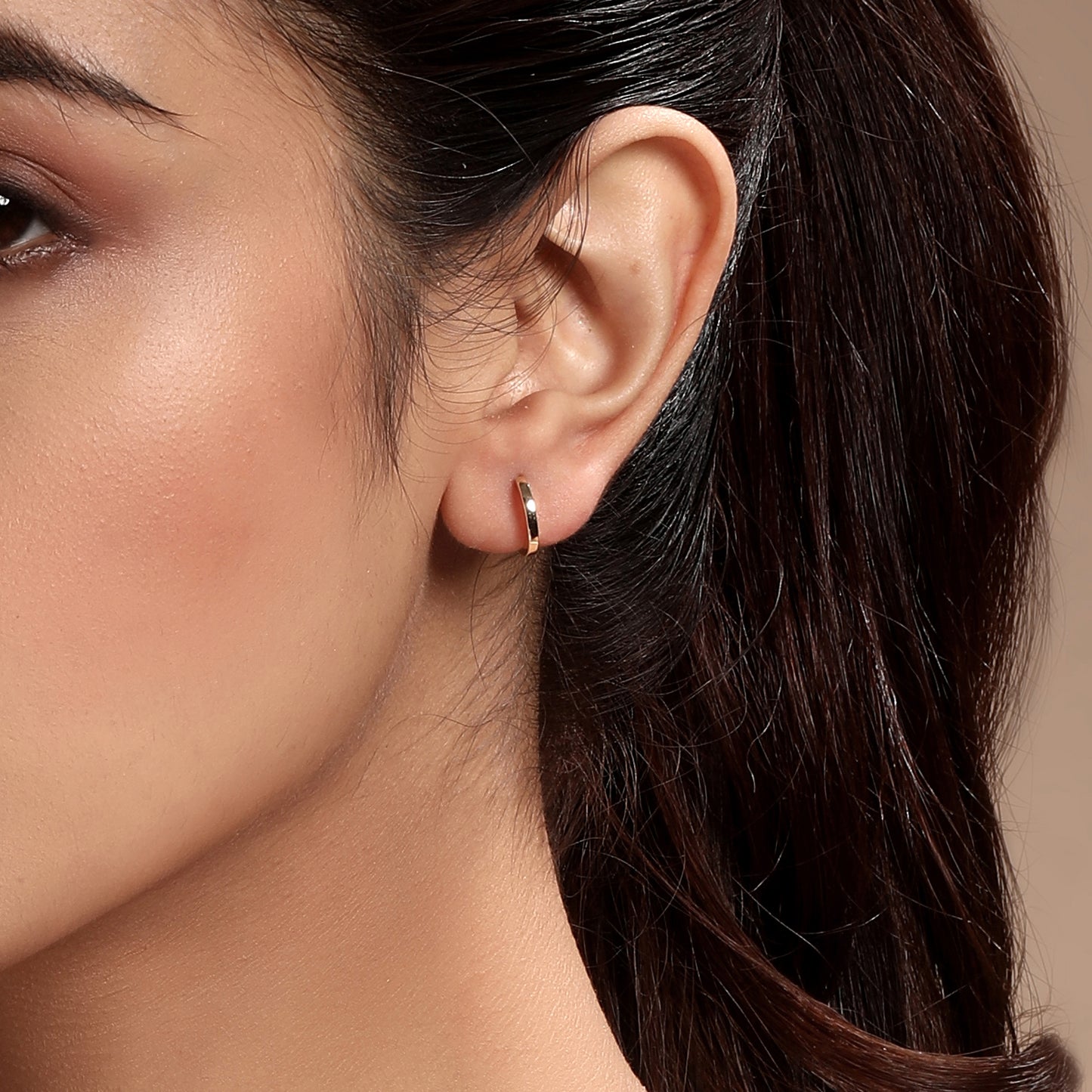 Round Shape 18KT Gold Plated Pearl and Zircon Set Of 3 Stud Earrings