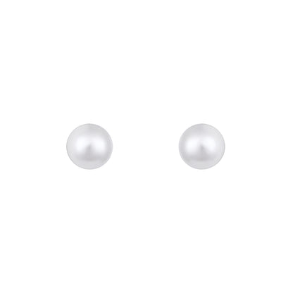 Rose Flower Shape Silver Plated Zircon Set Of 3 Stud Earring