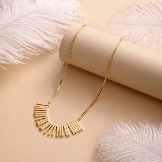 Designer Tribal Style 18KT Gold Plated Necklace Chain