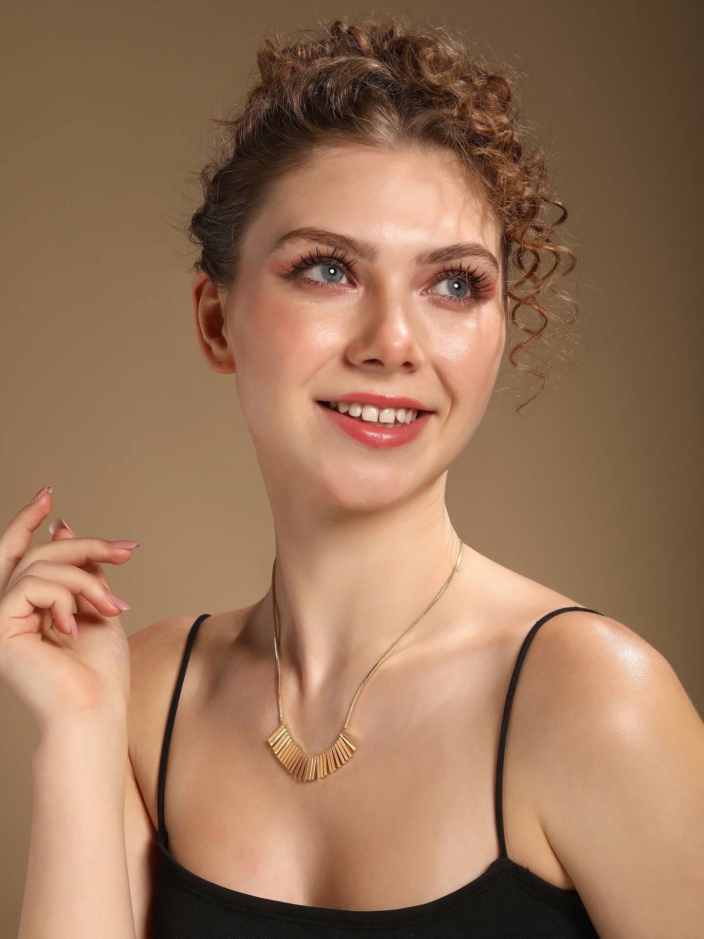 Designer Tribal Style 18KT Gold Plated Necklace Chain