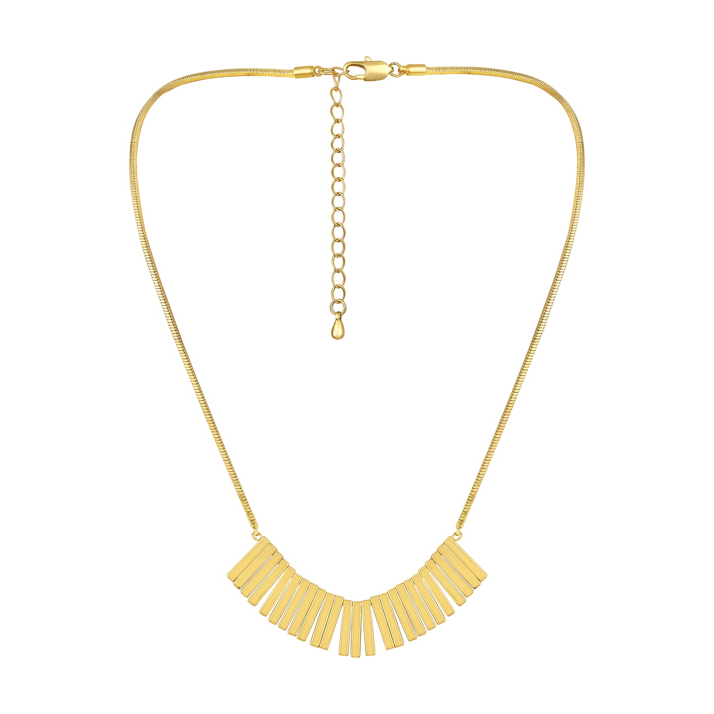 Designer Tribal Style 18KT Gold Plated Necklace Chain