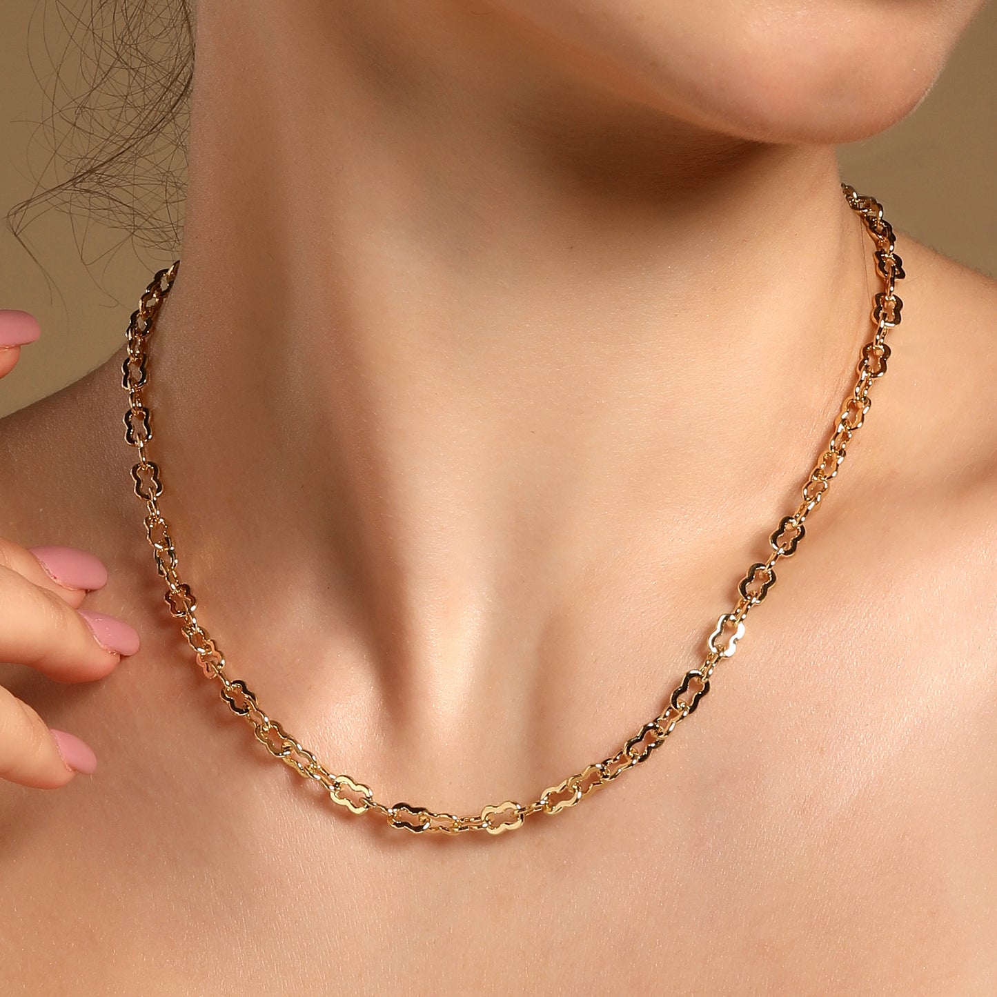 Everyday Classic Link 18KT Gold Plated Necklace Chain